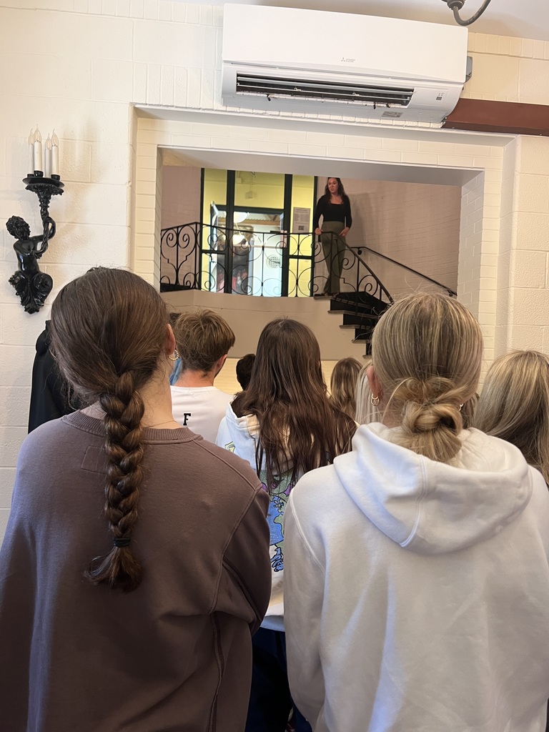 The Erie Experience classes heard tales from the past as they explored the campus of Mercyhurst University this week. 