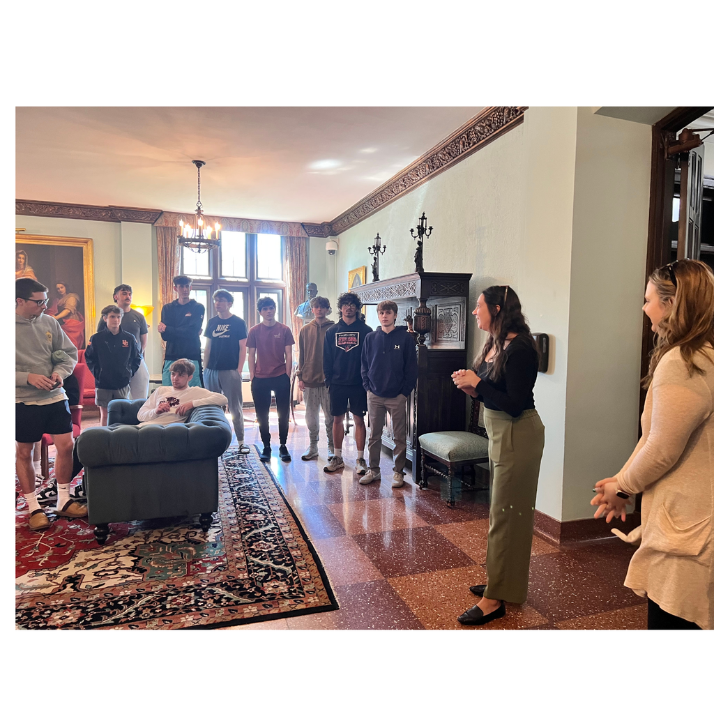 The Erie Experience classes heard tales from the past as they explored the campus of Mercyhurst University this week. 