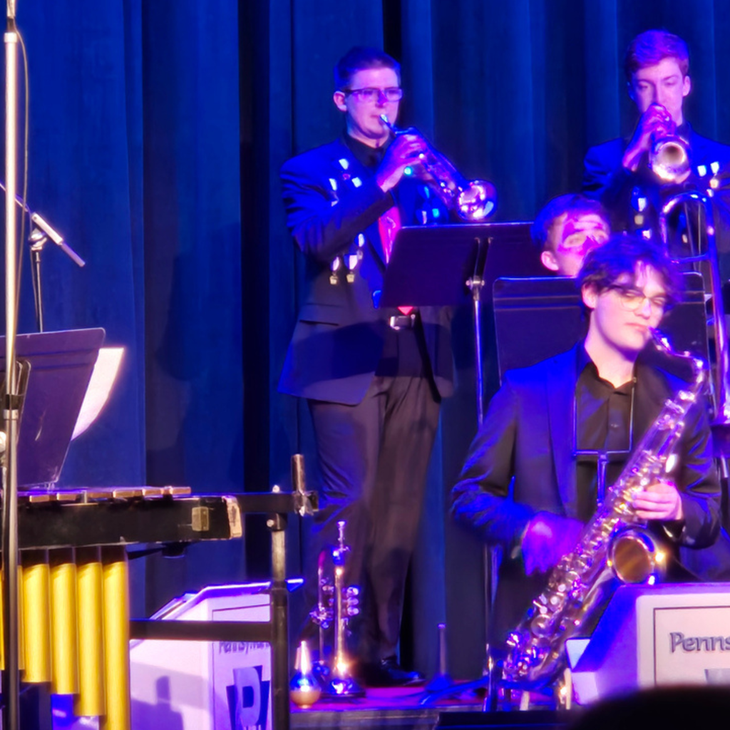 Jabin was one of 5 trumpet players selected from the state of PA to participate in the Jazz Band.