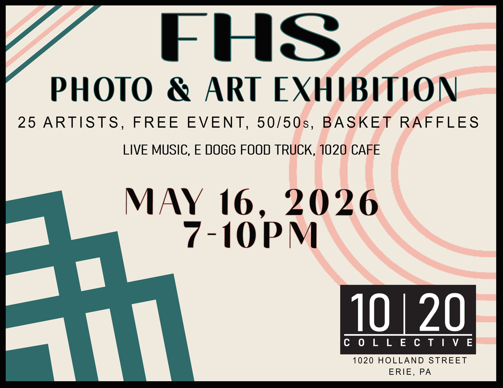 Norah Naber is preparing for her Ceramics 3 FHS Art and Photo Exhibition. Our opening is 7-10pm on May 16. Come join the celebration. Details on the attached flyer.