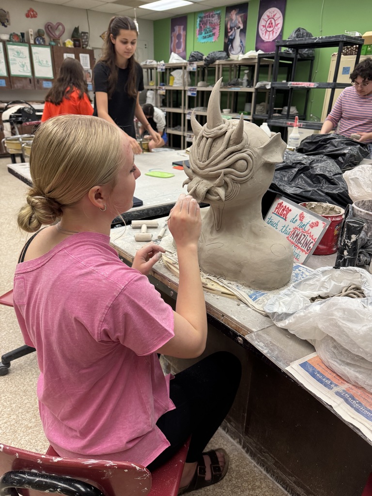Norah Naber is preparing for her Ceramics 3 FHS Art and Photo Exhibition. Our opening is 7-10pm on May 16. Come join the celebration. Details on the attached flyer.