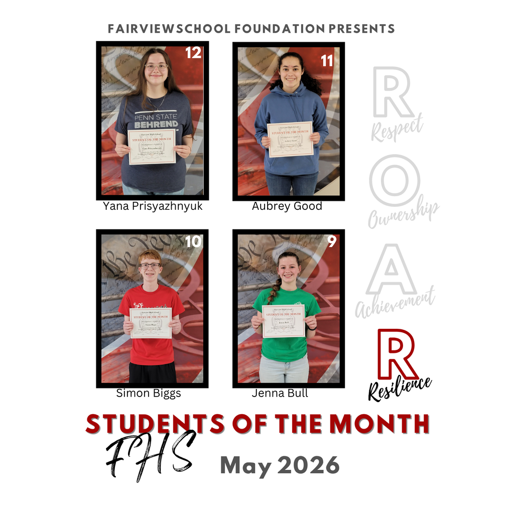 FHS students of the month