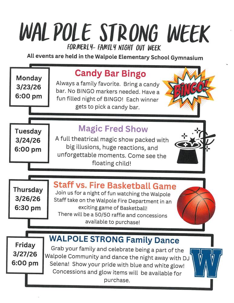 Walpole Strong Week
