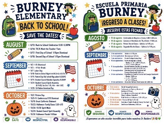 save the dates