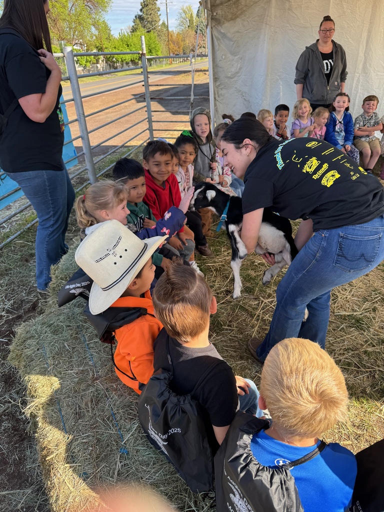 kids with goat
