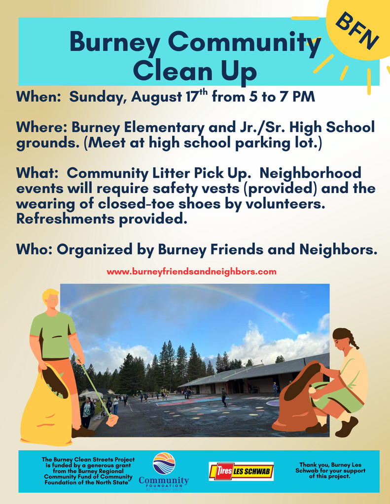 Burney Community Clean Up