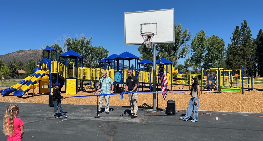 Playground Ribbon Cutting 8/18/25