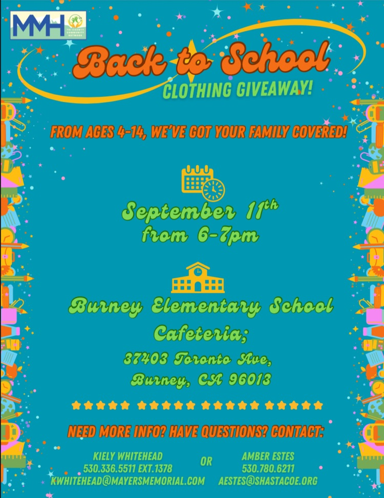 clothing give away
