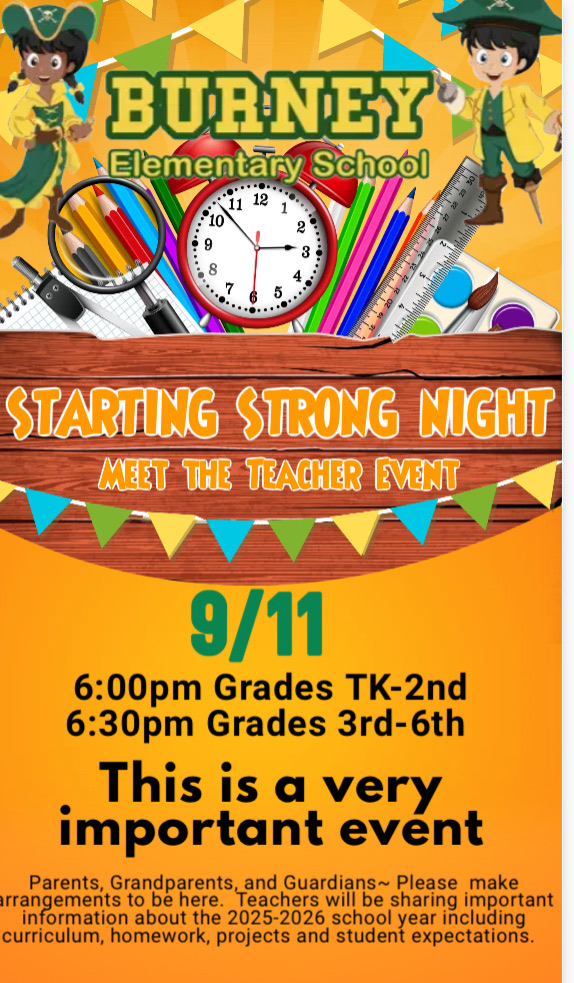 back to school night