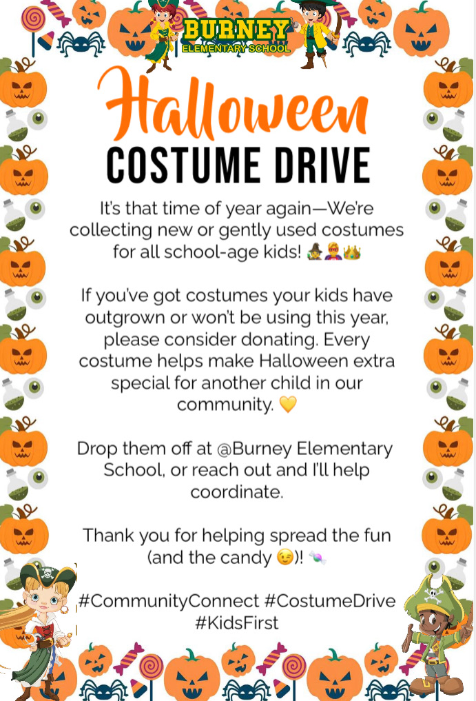 costume drive