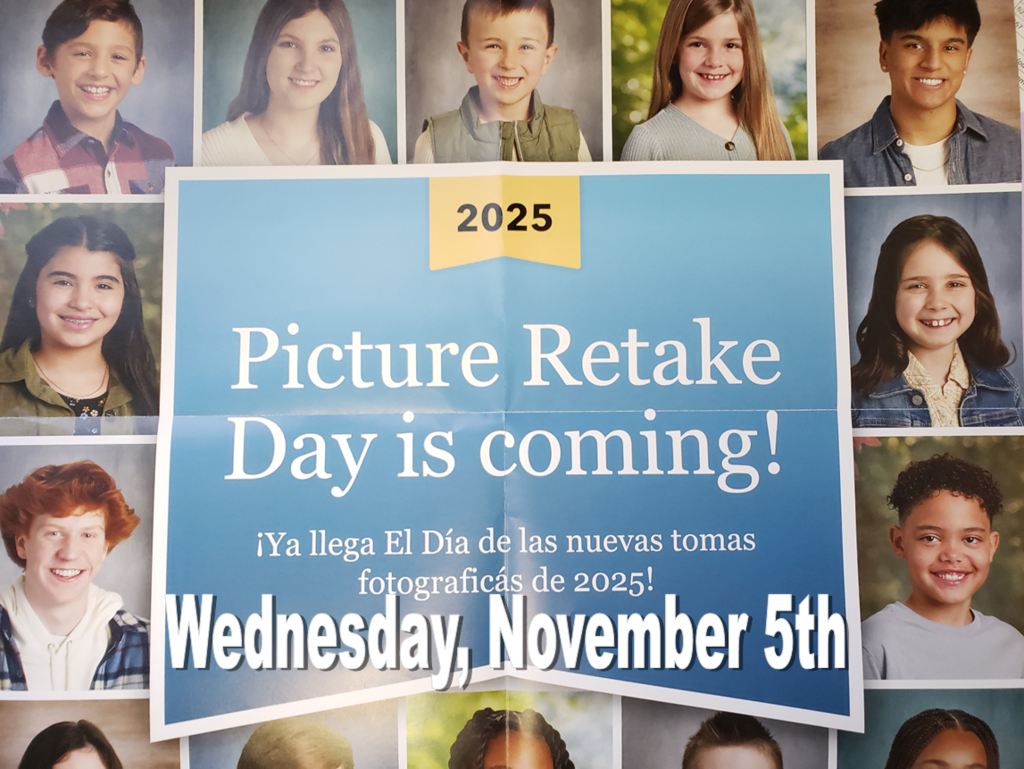 Picture Retakes November 5th