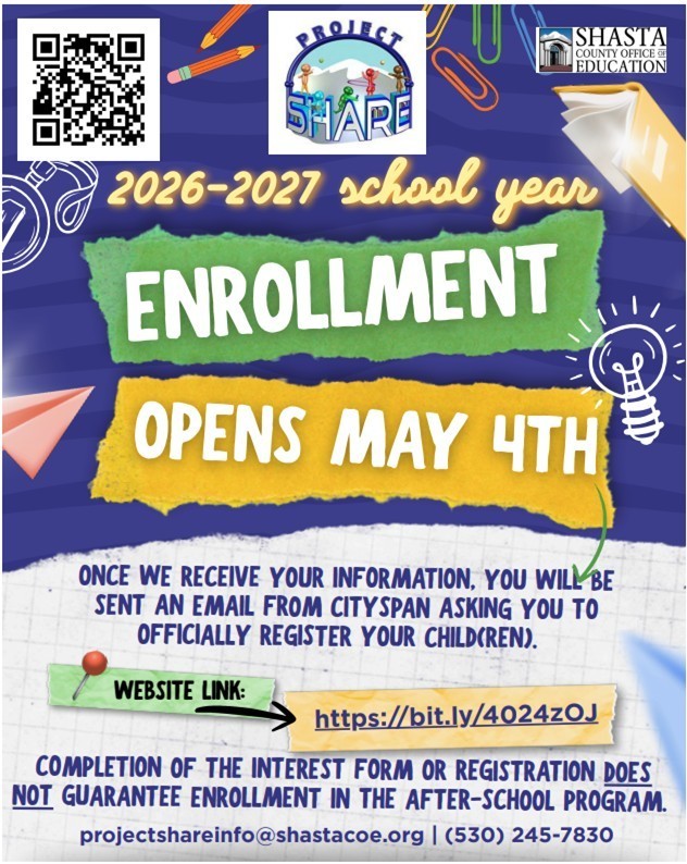 Project Share Enrollment for Fall is Open!