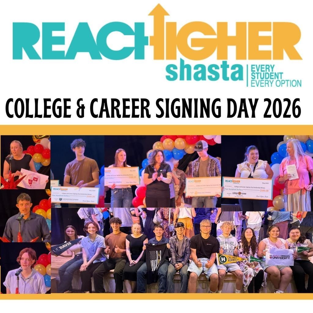 Reach High Shasta - College & Career Signing Day