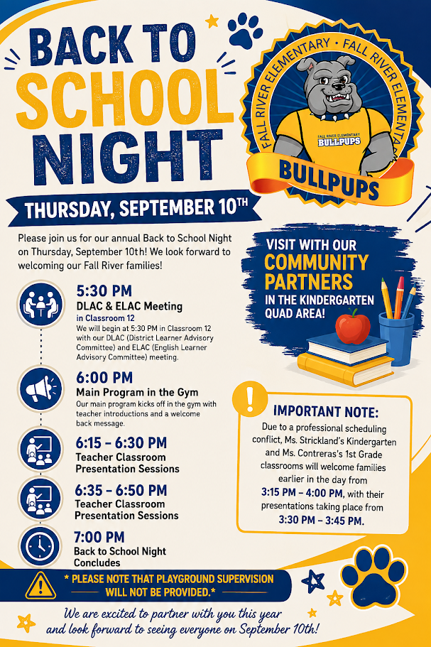 Back to School Night