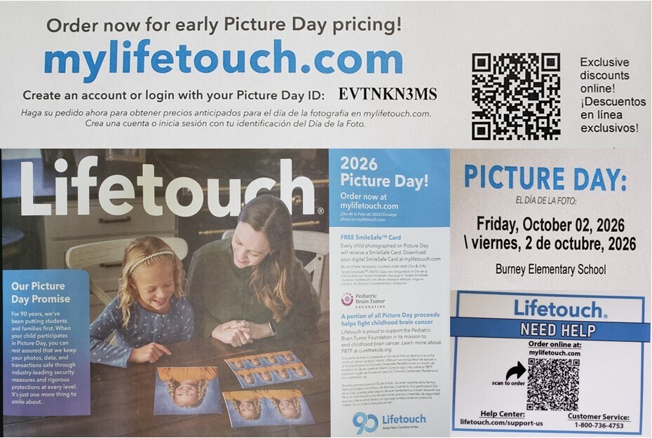 Picture Day October 2nd!
