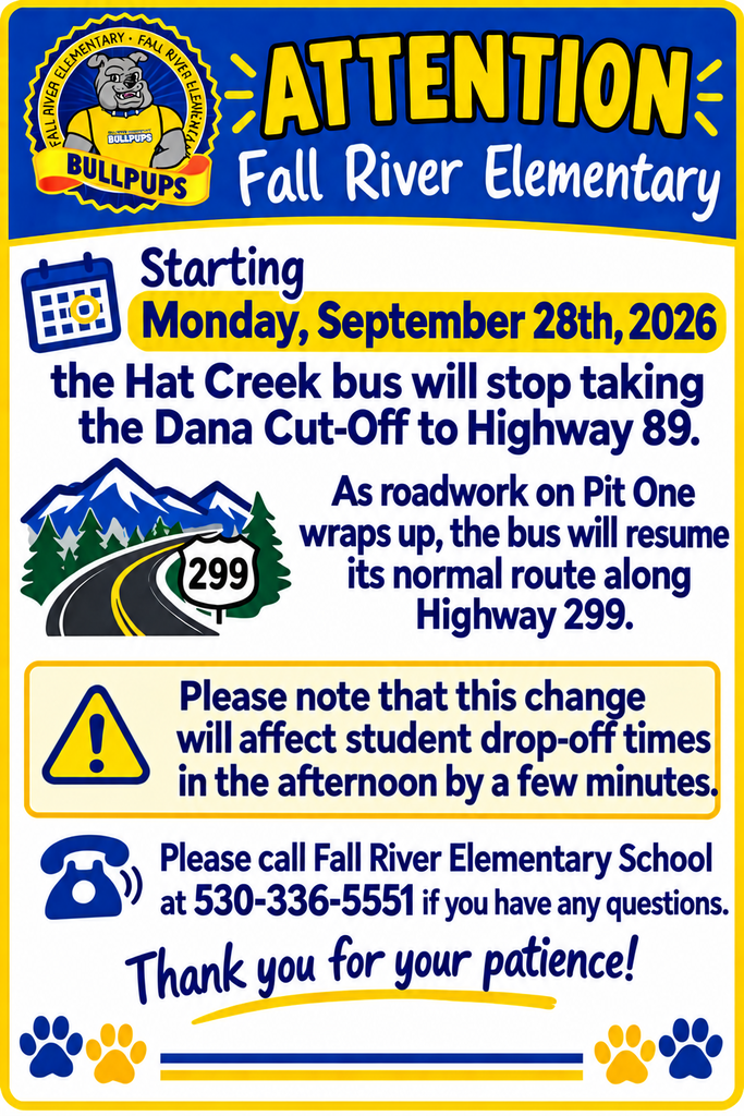 Hat Creek Bus Route