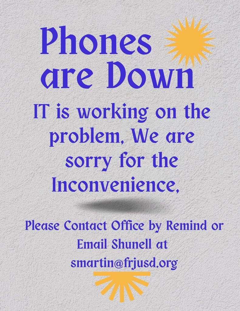 Phones are Down