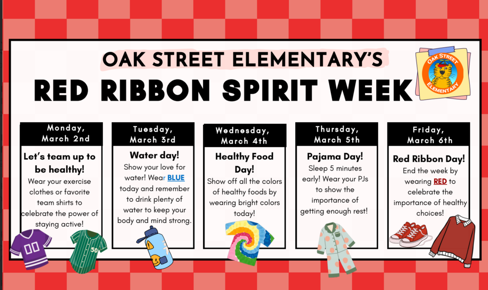 Red Ribbon Spirit Week