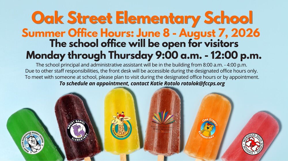 Summer Office Hours
