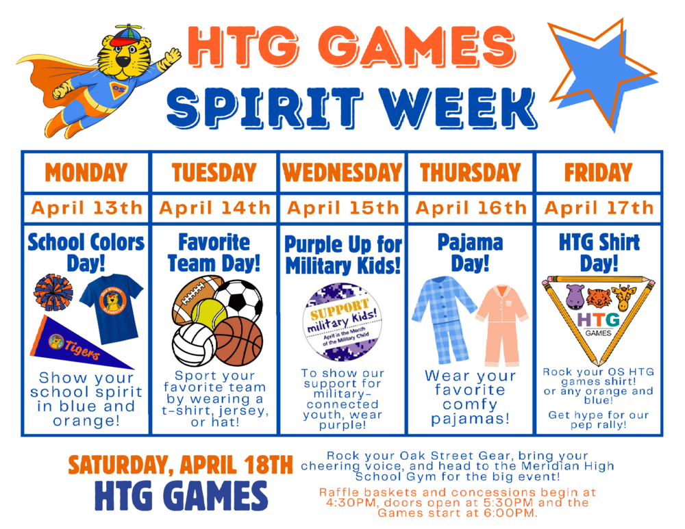 HTG Spirit Week 
