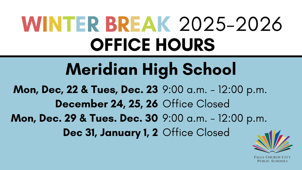Meridian Winter Break Hours
