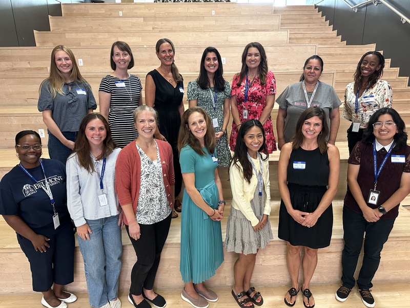 New teachers and staff at Mount Daniel Elementary School