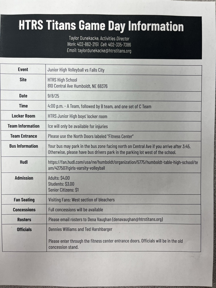 Schedule 