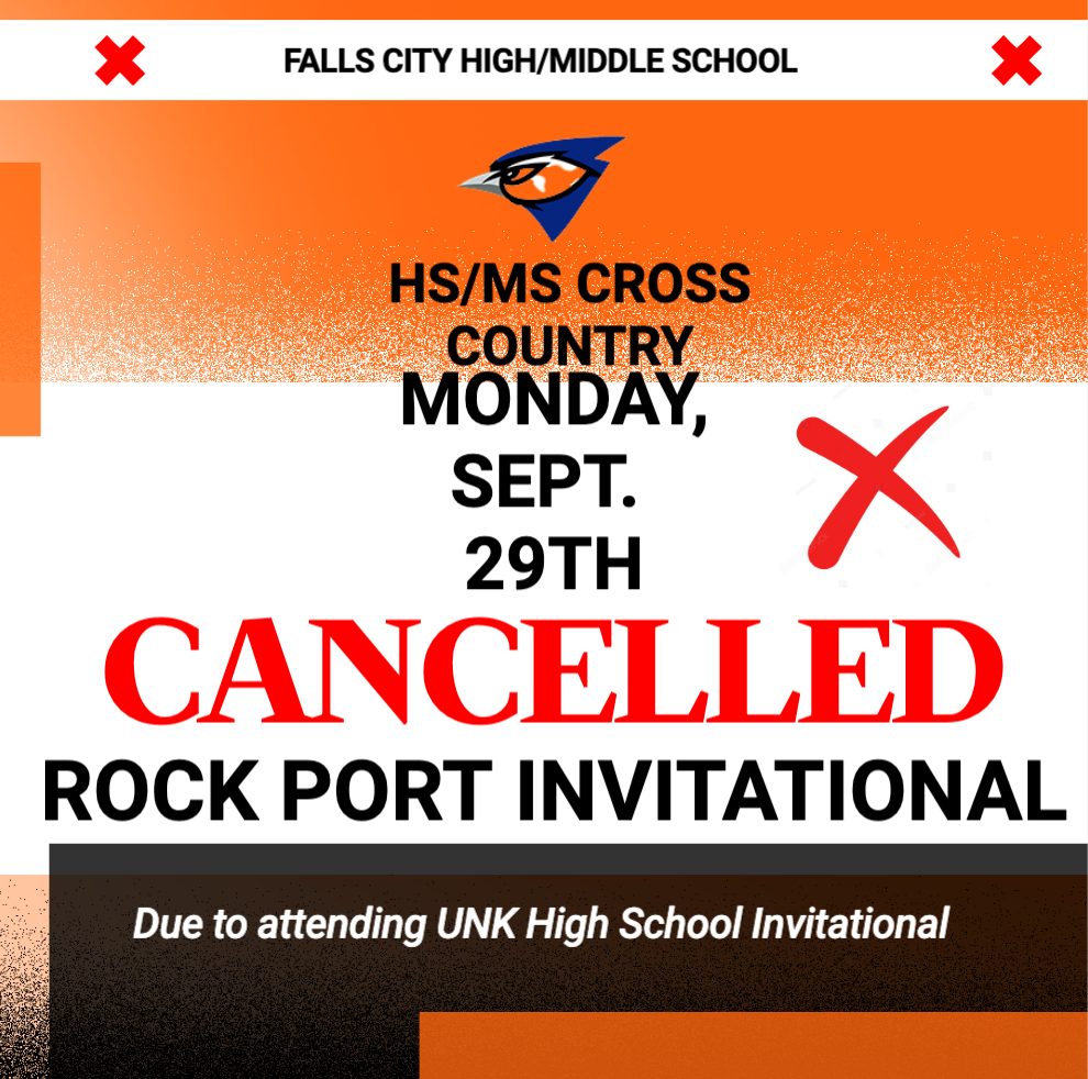 CC meet cancelled at Rock Port