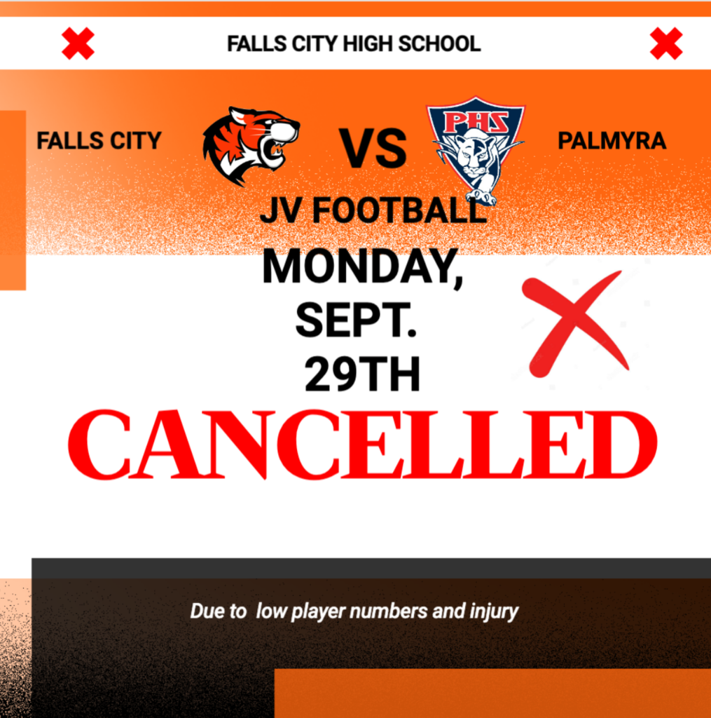 JV FB Cancelled