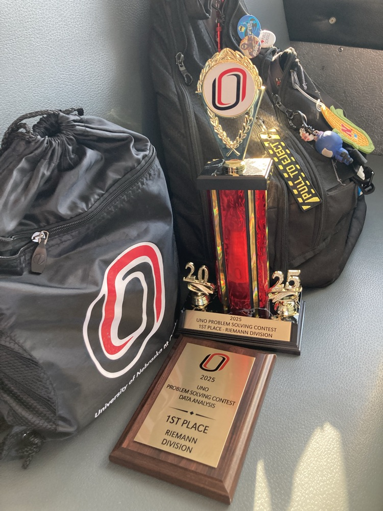 Trophy plaque and swag