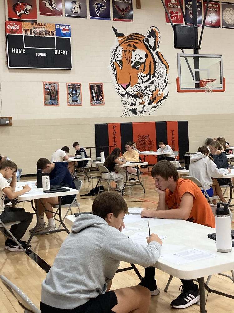 math students testing 