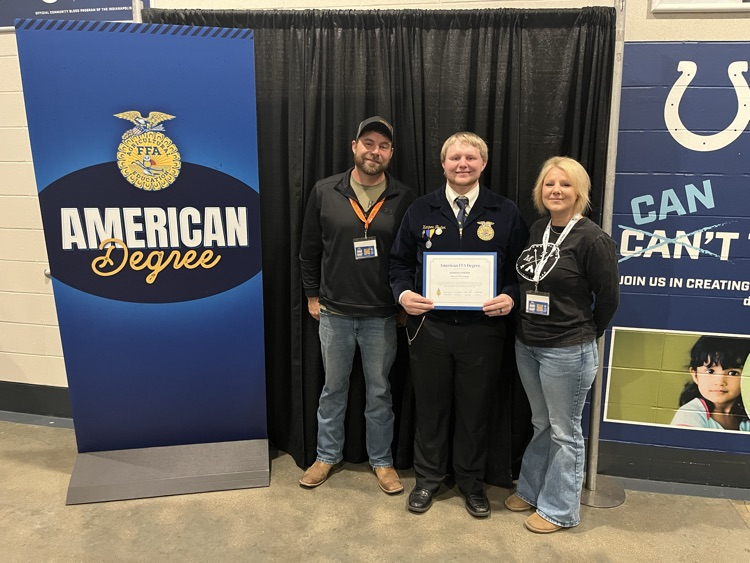 National FFA convention American Degree