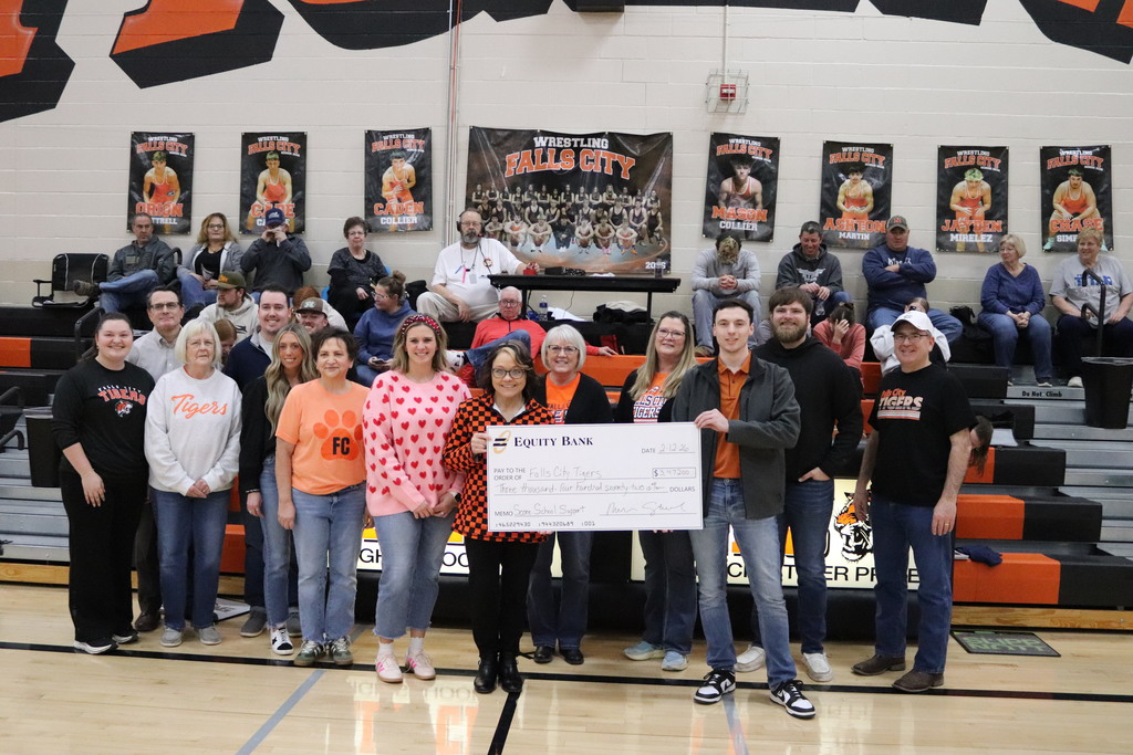 Equity Bank check presentation