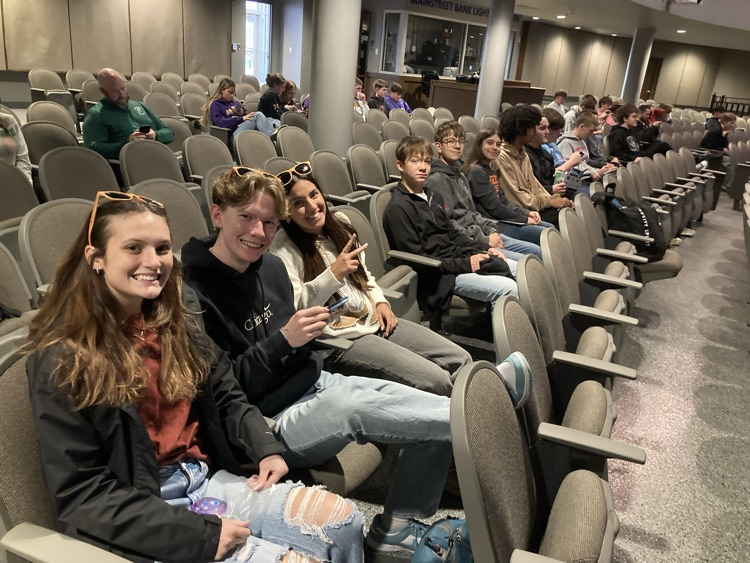 Math team waiting for awards