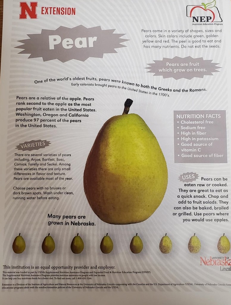Pear information