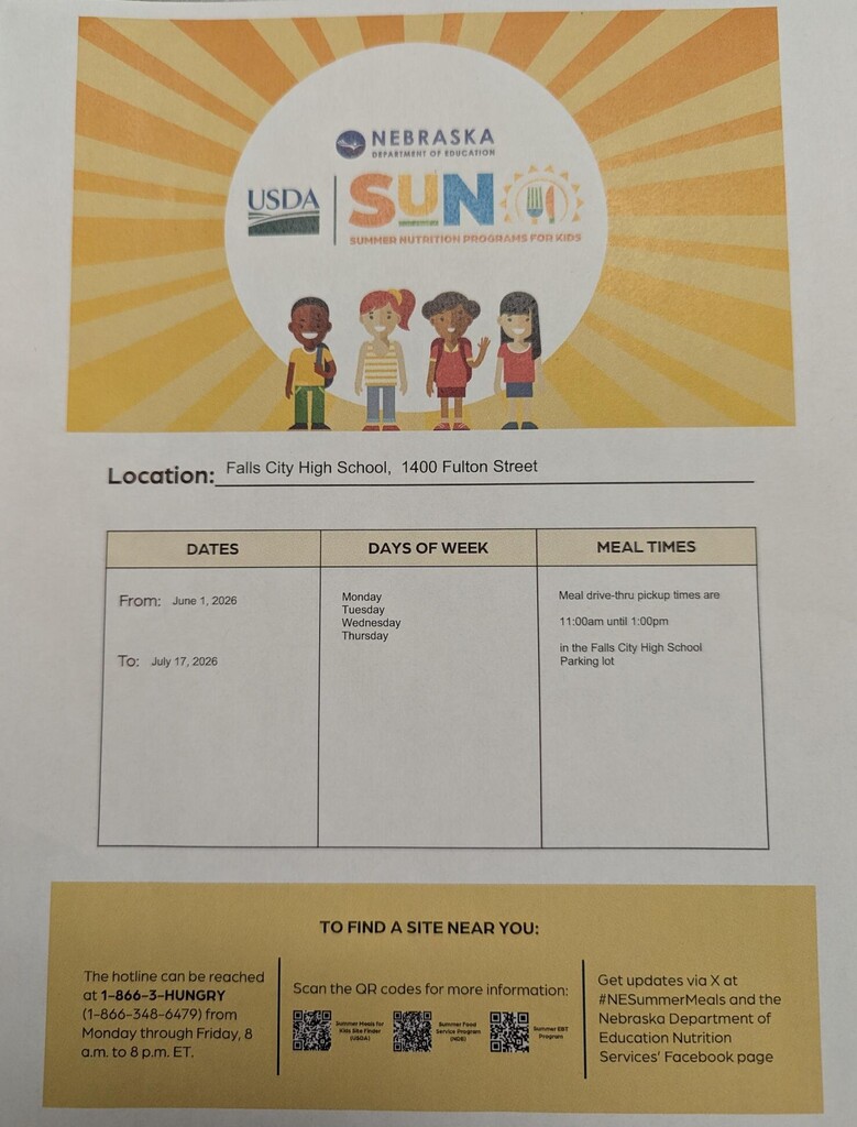 Summer Lunch Poster