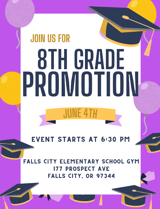8th grade promo