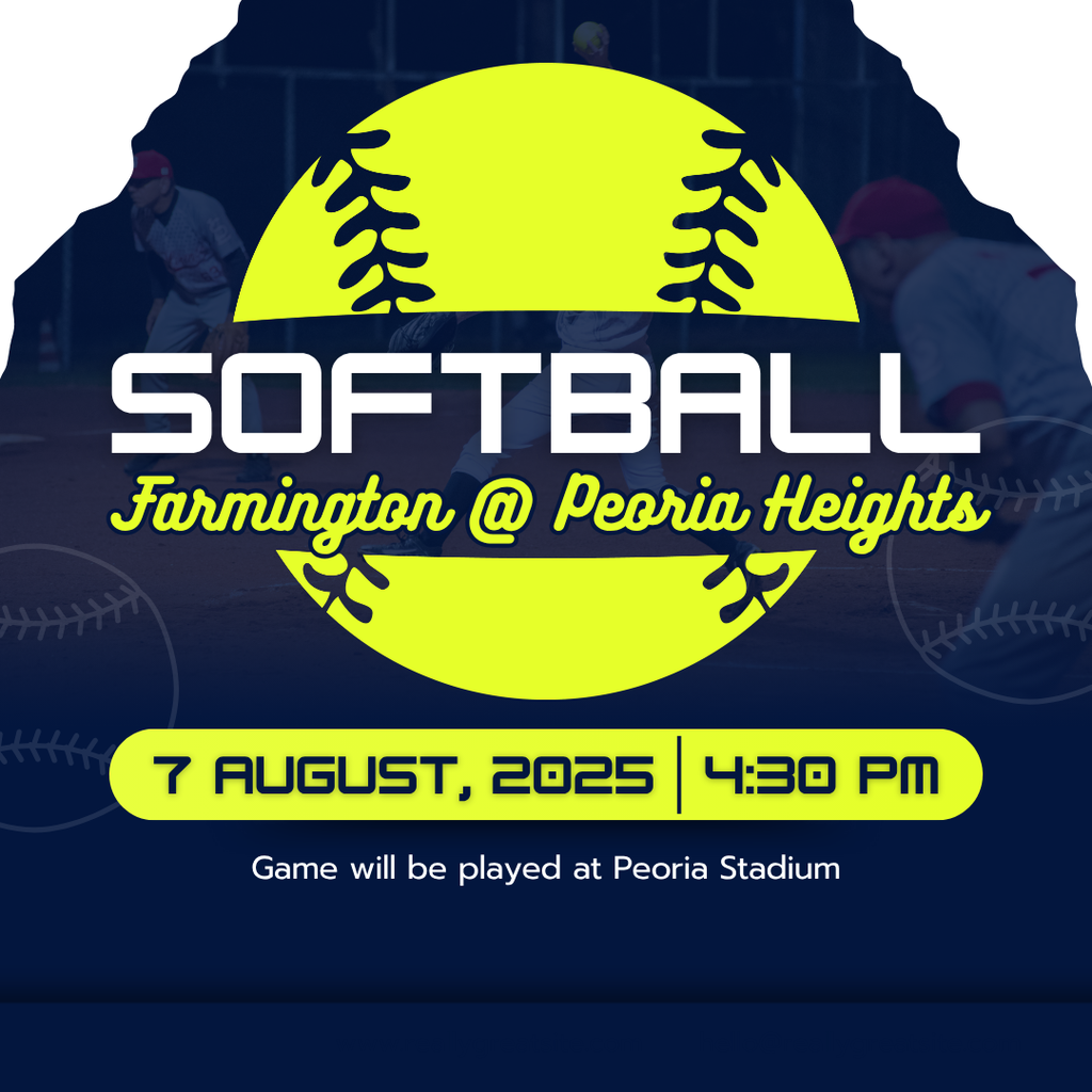 Navy and White Modern Softball Tournament Facebook Post