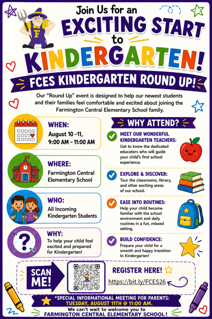 Kindergarten Round Up