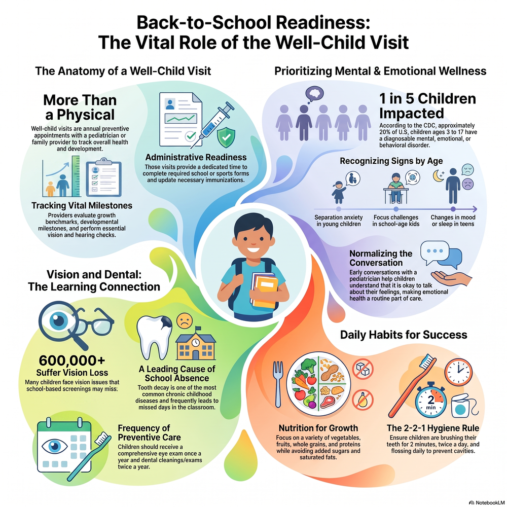 More Than a Check Up: The Vital Role of Annual Well-Child Visit