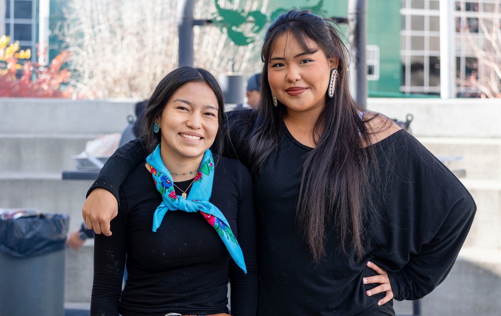 Students Participating in Sheep Butchering Demo at FHS