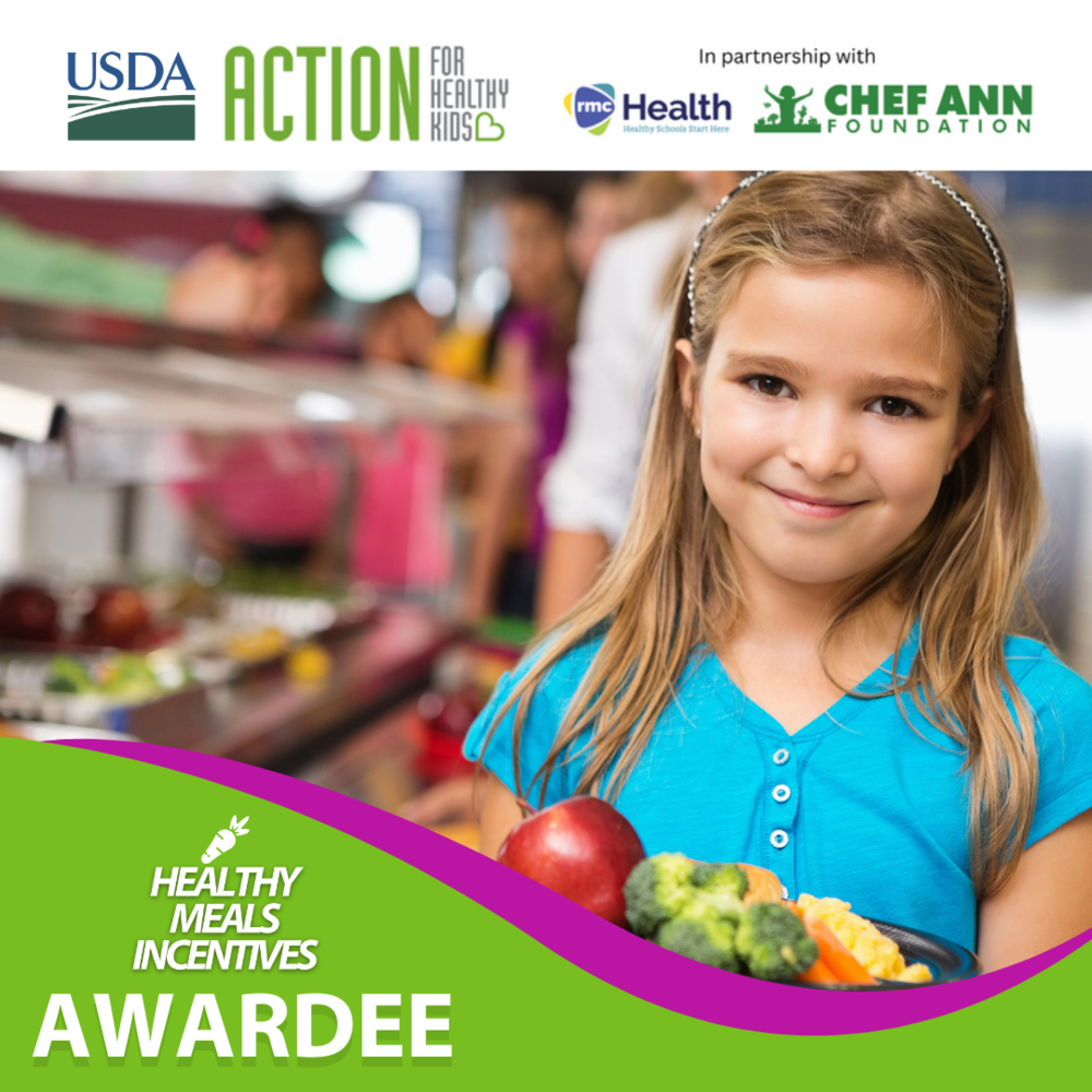 FMS Receives Healthy Meals Incentives Recognition Award