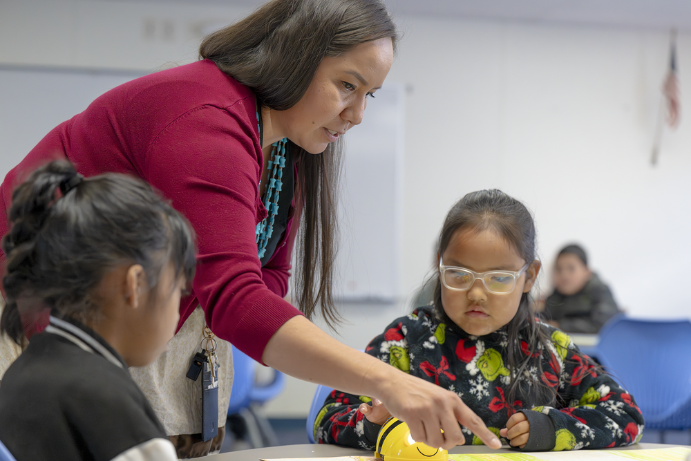 Apache First Graders Bring Ancient Civilizations to Life with Maps, Bee-Bots, and Teamwork