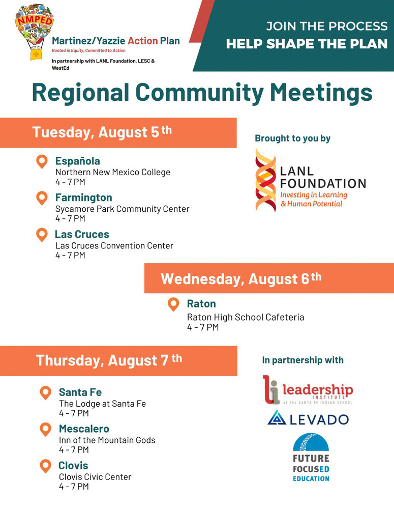 NMPED’s Martinez/Yazzie Lawsuit Community Sessions