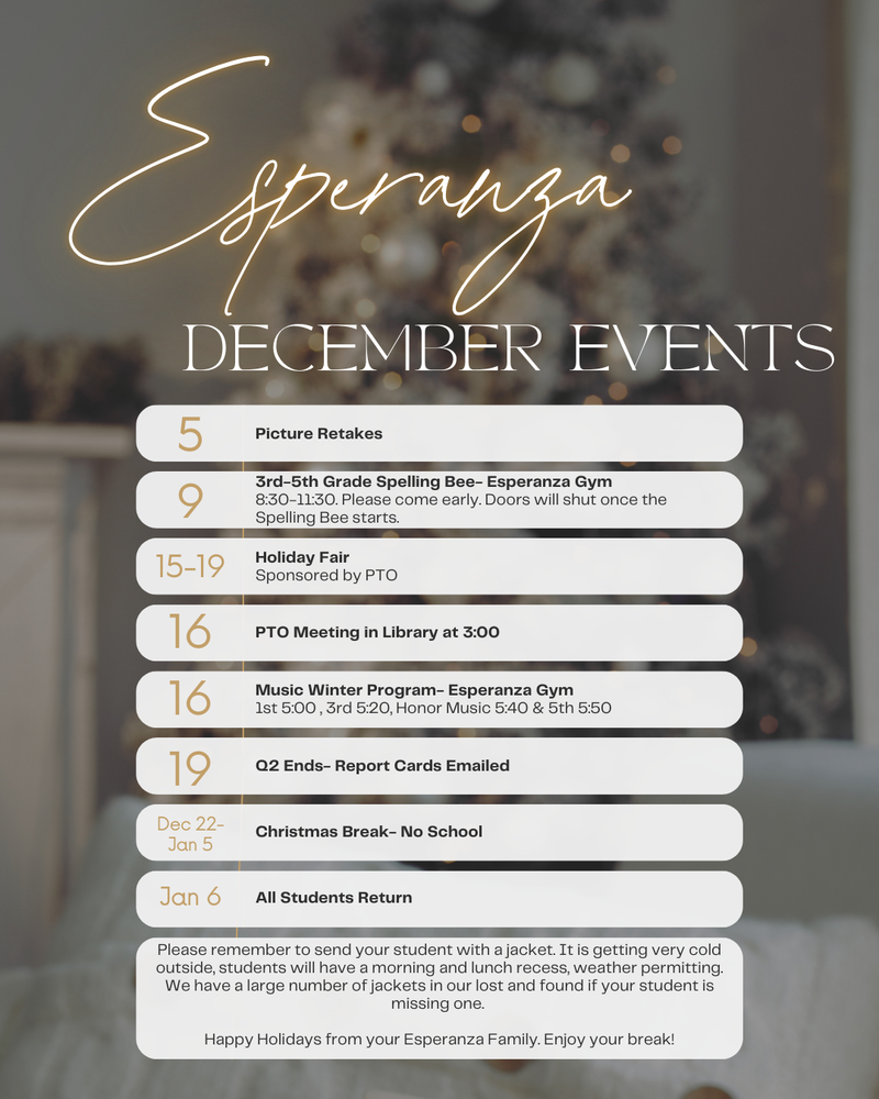 Dec '25 Important Dates