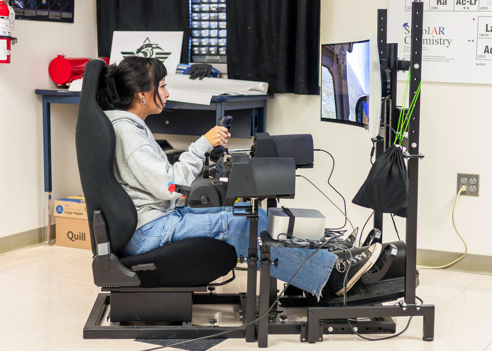 Simulators and Rockets: Aviation Students Reach New Heights