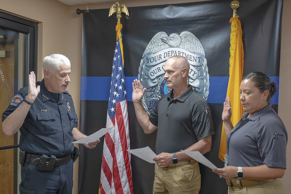 Armed Campus Safety Monitors Sworn In, Assigned to Middle Schools