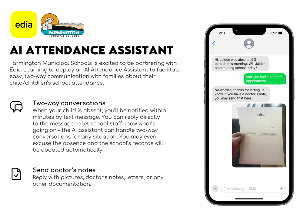 FMS Expands Edia Attendance Alerts to All Schools