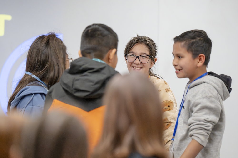 Elementary Students Strengthen Their Voices at the Leadership Conference