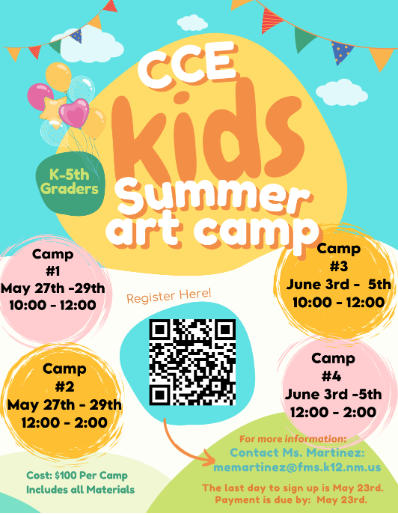 CCE Summer Art Camp